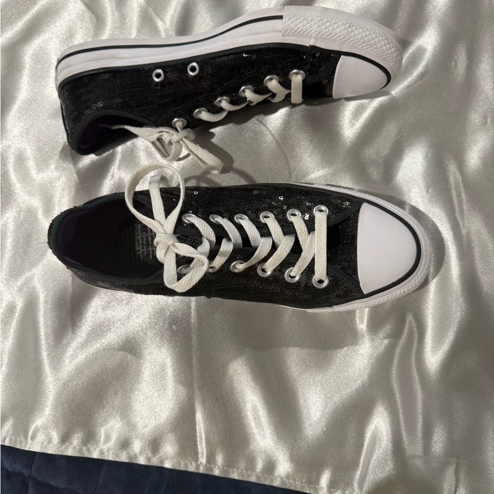 Converse Black and White Sneakers